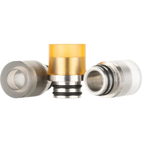 510 Metal Base Coloured Drip Tips