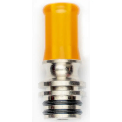 510 Drip Tip Metal Base Long Ultem Straight