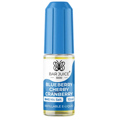 Bar Juice 5000 Blueberry Cherry Cranberry Nic Salt 5mg