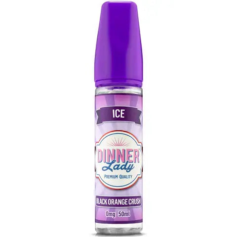 Dinner Lady 50ml Vape Juice Black Orange Crush Ice