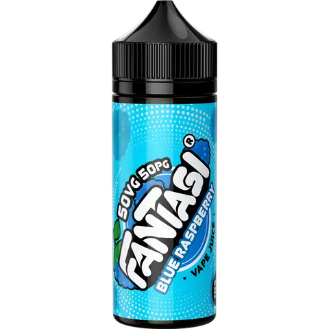 Fantasi 50/50 100ml Shortfill E-Liquid Blue Raspberry