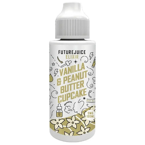 Future Juice Elixir Vanilla & Peanut Butter Cupcake 100ml E-liquid