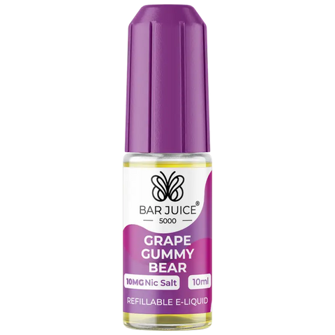 Bar Juice 5000 Grape Gummy Bear Nic Salt 10mg
