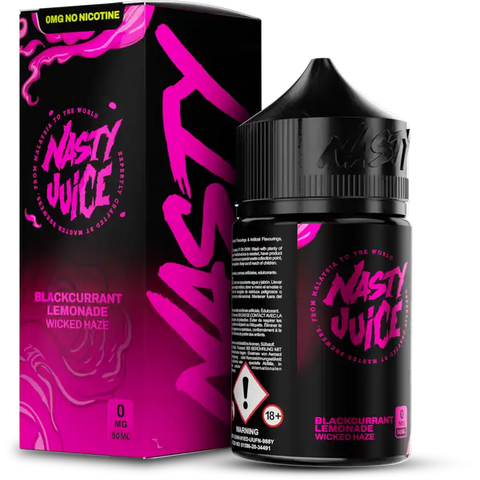 Nasty Juice 50ml Shortfill E-Liquid Wicked Haze