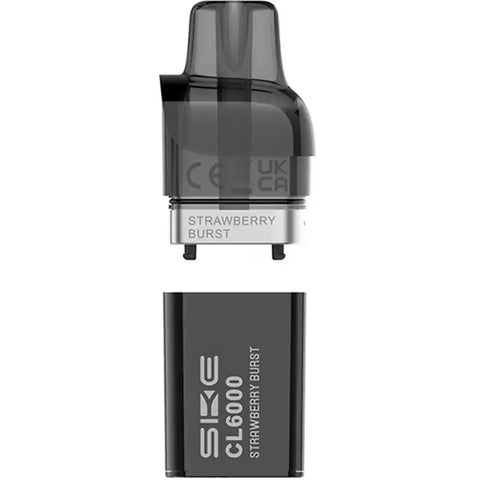SKE Crystal CL6000 Replacement Pods Strawberry Burst