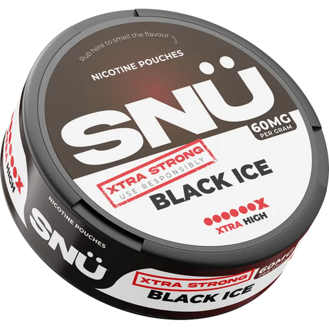 SNÜ Black Ice 60mg Nicotine Pouches