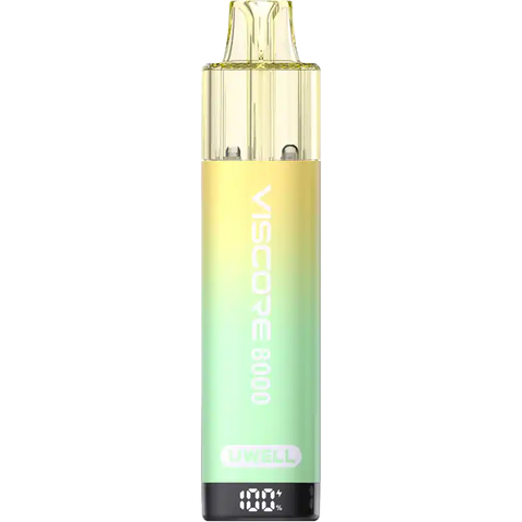 Uwell VISCORE 8000 Prefilled Vape Kit Lemon & Lime