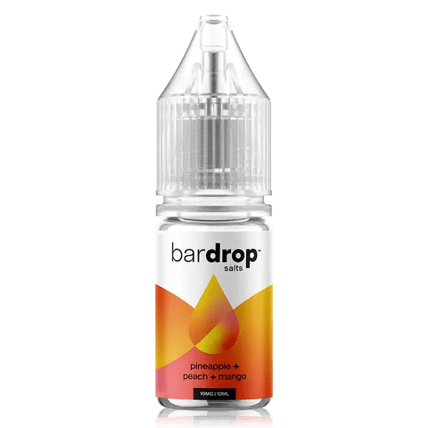Bar Drop Salts 10ml E-Liquids Pineapple Peach Mango