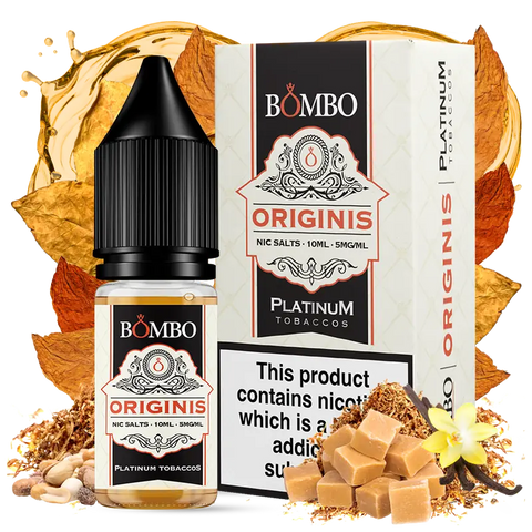 Bombo Platinum Tobaccos Originis 10ml Nic Salt