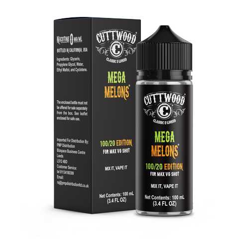 Cuttwood Classic 100ml Shortfills Mega Melons