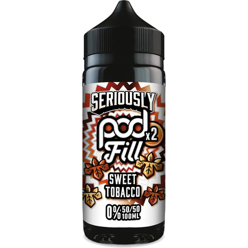 Doozy Seriously Pod Fill X2 Sweet Tobacco 100ml Shortfill Default Title