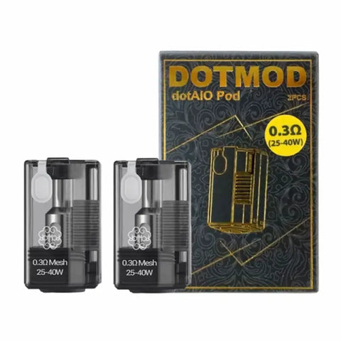 DotMod DotAIO V3 Replacement Pod Cartridges 0.3ohm