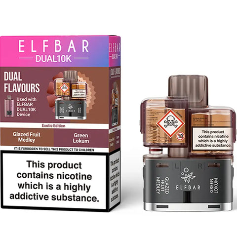 Elf Bar Dual 10k Replacement Pods Exotic Edition