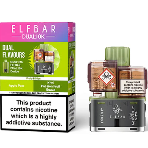 Elf Bar Dual 10k Replacement Pods Fruity Edition