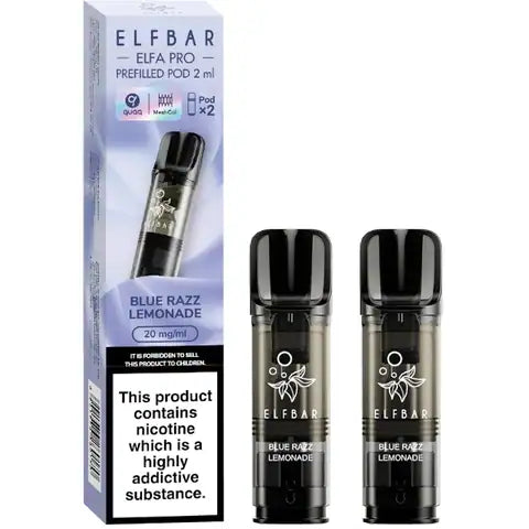 Elf Bar Elfa Pro Pre-filled Pods 20mg Blue Razz Lemonade