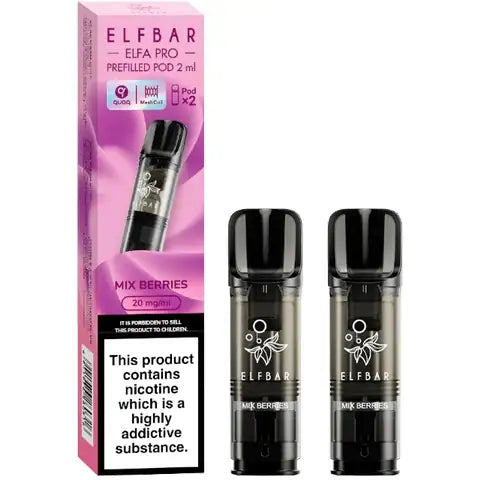Elf Bar Elfa Pro Pre-filled Pods 20mg Mix Berries