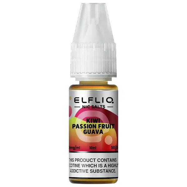 Elf Bar Elfliq Nic Salts 10ml Kiwi Passion Fruit Guava