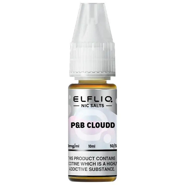 Elf Bar Elfliq Nic Salts 10ml P&B Cloudd (Cotton Candy Ice)