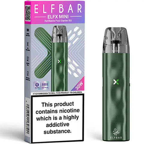 Elf Bar Elfx Mini Vape Pod Kit Forest