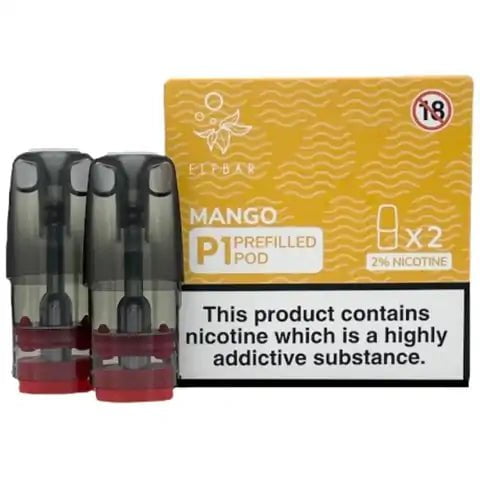 Elf Bar Mate P1 Prefilled Pods (2 Pods) Mango