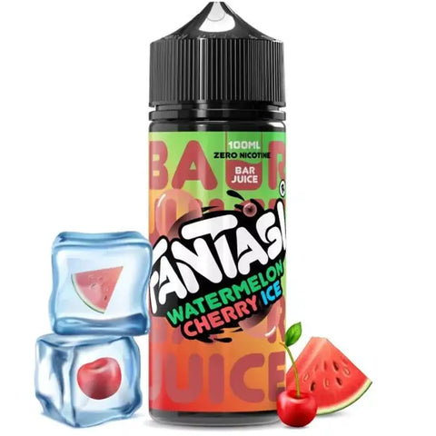 Fantasi Bar 50/50 100ml Vape Juice Watermelon Cherry Ice