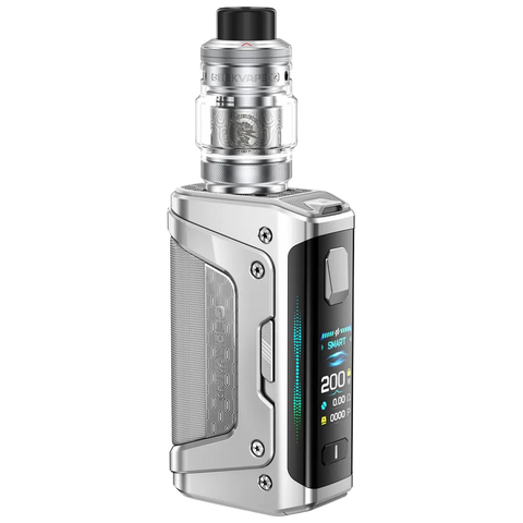 Geekvape Aegis Legend 5 Vape Kit Frost Silver Z Subohm Tank 5