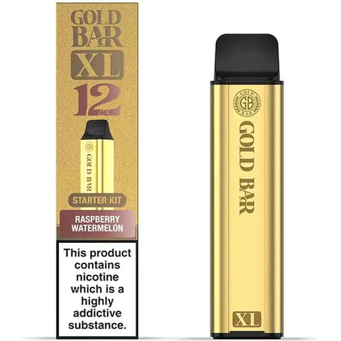 Gold Bar XL Prefilled Pod Kit Raspberry Watermelon