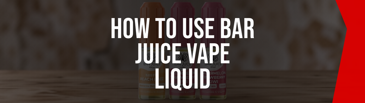 Filling a refillable vape pod with Bar Juice