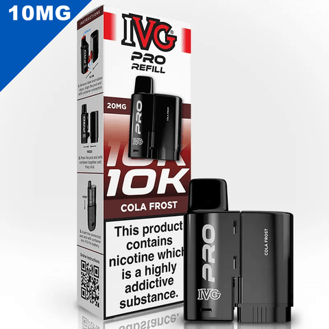 IVG Pro Prefilled Replacement Pods Cola Frost 10mg