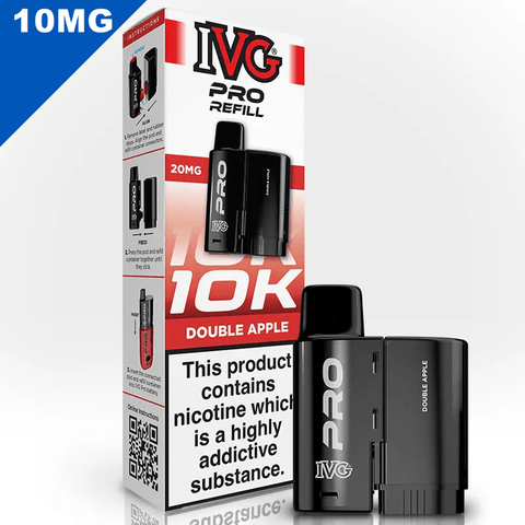 IVG Pro Prefilled Replacement Pods Double Apple 10mg