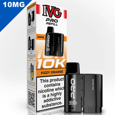 IVG Pro Prefilled Replacement Pods Fizzy Orange 10mg