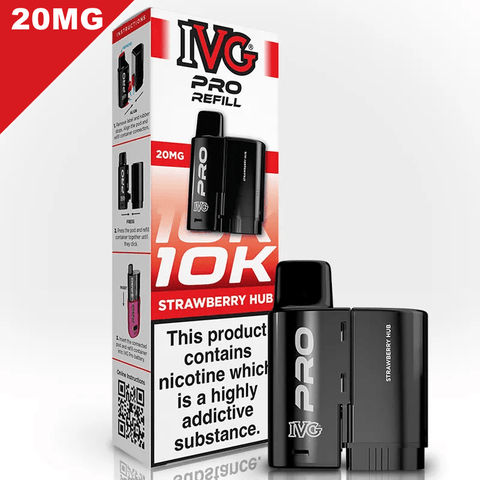 IVG Pro Prefilled Replacement Pods Strawberry Hub 20mg