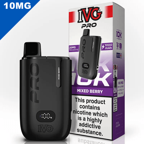 IVG Pro Vape Pod Kit Mixed Berry 10mg
