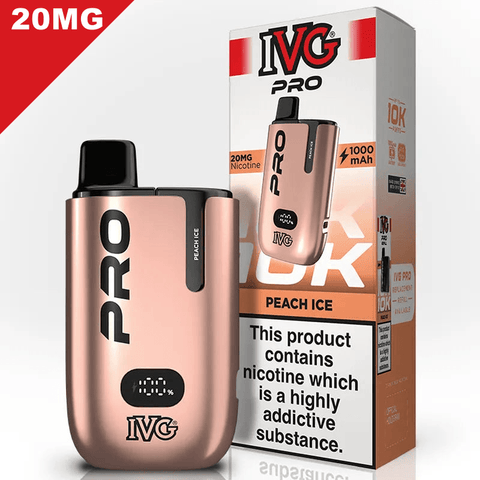 IVG Pro Vape Pod Kit Peach Ice 20mg