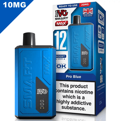IVG Smart Max Prefilled Pod Kit Pro Blue 10mg