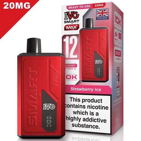 IVG Smart Max Prefilled Pod Kit Strawberry Ice 20mg