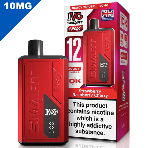 IVG Smart Max Prefilled Pod Kit Strawberry Raspberry Cherry 10mg