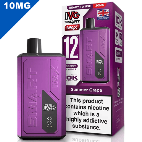 IVG Smart Max Prefilled Pod Kit Summer Grape 10mg