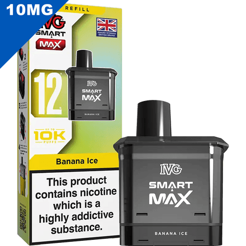 IVG Smart Max Replacement Prefilled Pods Banana Ice 10mg