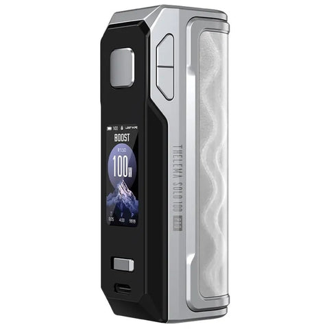 Lost Vape Thelema Solo 100 Pro Box Mod Wavy Silver