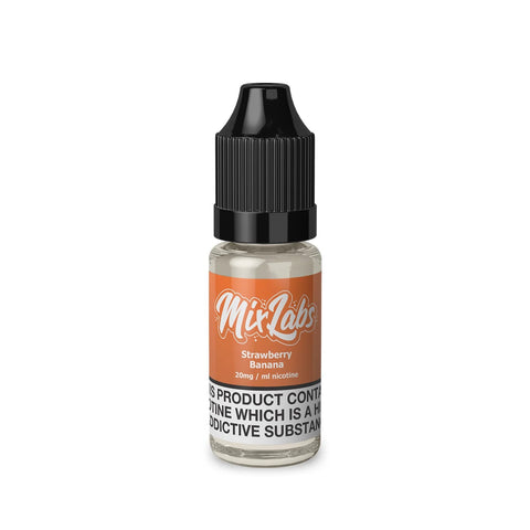 Mix Labs Nic Salts 10ml Strawberry Banana