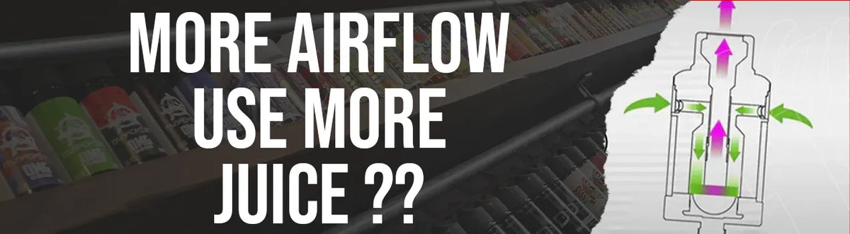 Does More Airflow Use More Juice?