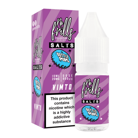 No Frills Bottle Pops 10ml Nic Salt E-Liquid