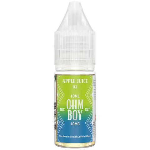 Ohm Boy SLT E-Liquids Apple Juice 10mg