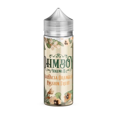Ohm Boy Botanics Valencia Orange and Passion Fruit 100ml