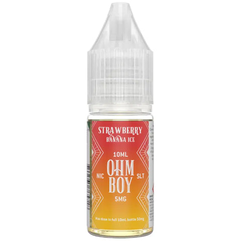 Ohm Boy SLT E-Liquids Strawberry Banana Ice 5mg