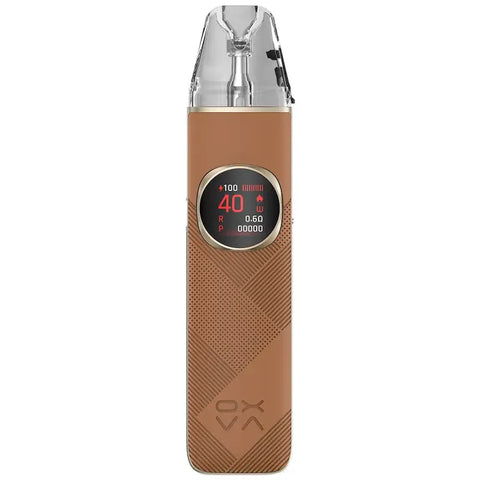 OXVA NeXlim 2 Vape Pod Kit Bright Brown Leather