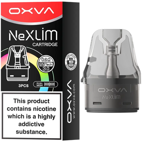 OXVA NeXlim Replacement Pods 0.6ohm UniTech 3.0 2ml