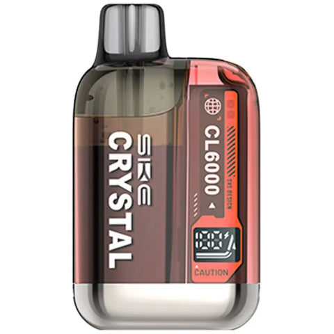 SKE Crystal CL6000 Pod Vape Kit Peach Mango Watermelon