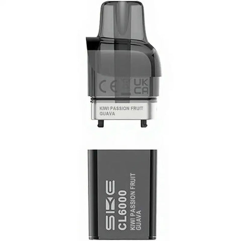 SKE Crystal CL6000 Replacement Pods Kiwi Passionfruit Guava